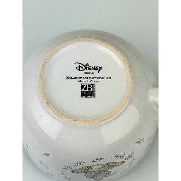 ZRIKE Disney Thumper Bambi Large Cappuccino Soup Coffee Mug Cute Spring Bunny - Picture 9 of 13